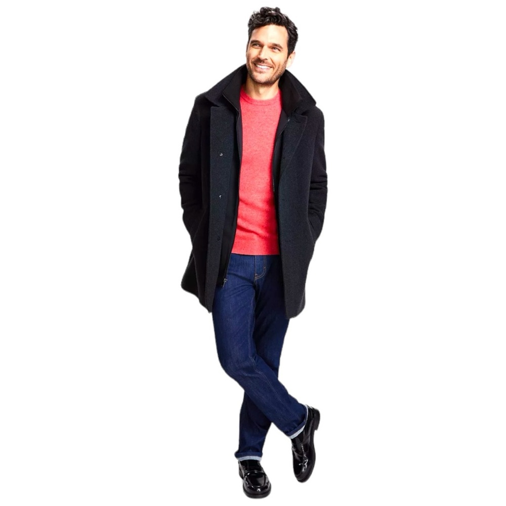 Calvin Klein Men  Wool-Blend
Overcoat